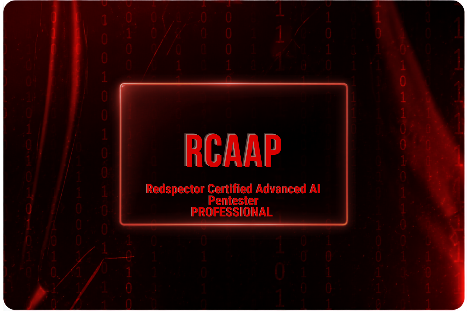 Redspector Certified Advanced AI Pentester Professional